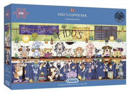 Fido&#039;s Coffee Bar - Puzzel (636)