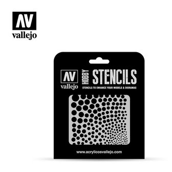 Hobby Stencils: Circle Textures (Vallejo)