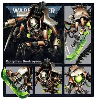 Warhammer 40,000 - Necrons: Ophydian Destroyers