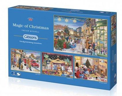 Magic of Christmas - Puzzel (4x500)