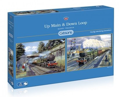 Up Main &amp; Down Loop - Puzzel (2x500)