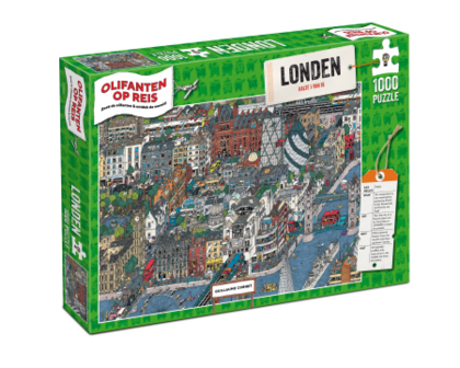 Olifanten op Reis #1: Londen - Puzzel (1000)