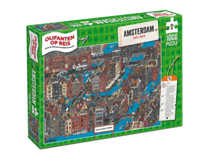 Olifanten op Reis #2: Amsterdam - Puzzel (1000)