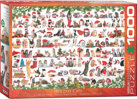 Holiday Cats - Puzzel (1000)