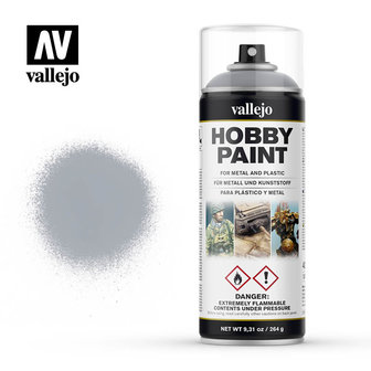 Hobby Paint Spray: Silver (Vallejo)