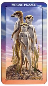 Meerkats - 3D Magna Portrait Puzzle (32)