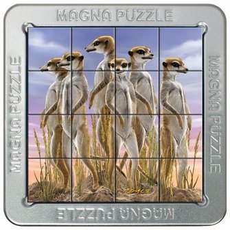 Meerkats - 3D Magna Small Puzzle (16)