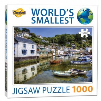 Polperro, Cornwall - World&#039;s Smalles Jigsaw Puzzle (1000)