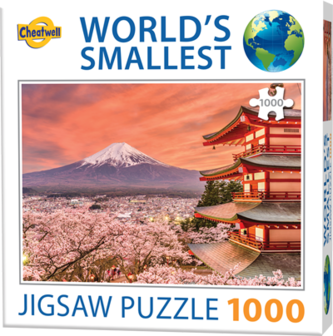 Mount Fuji, Japan - World&#039;s Smalles Jigsaw Puzzle (1000)