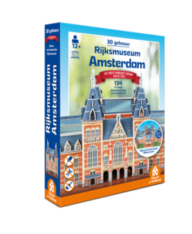 Amsterdam: Rijksmuseum - 3D Puzzel (134)