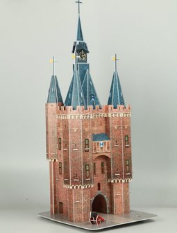 Zwolle: Sassenpoort - 3D Puzzel (90)