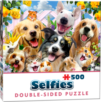 Selfies: Buddies - Double-Sided Puzzle (500)