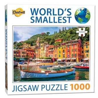 Portofino, Italian Riviera - World&#039;s Smallest Jigsaw Puzzle (1000)