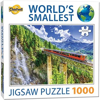 Matterhorn, Switzerland - World&#039;s Smallest Jigsaw Puzzle (1000)