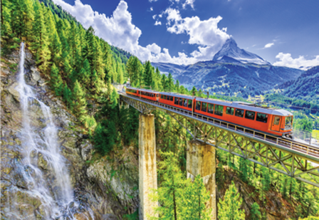 Matterhorn, Switzerland - World&#039;s Smallest Jigsaw Puzzle (1000)