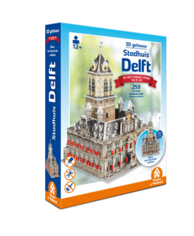Delft: Stadhuis - 3D Puzzel (250)