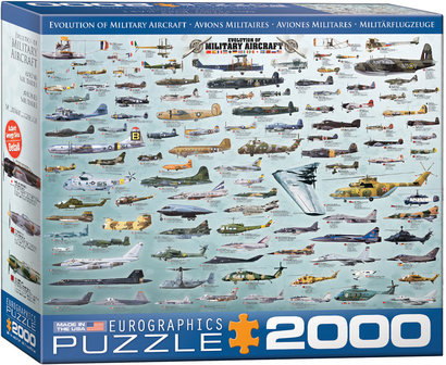 Evolution of Military Aircraft - Puzzel (2000)