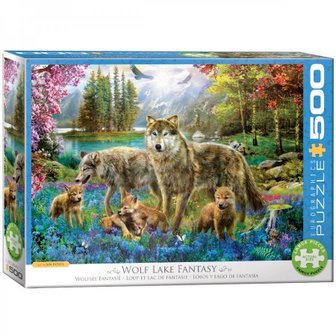Wolf Lake Fantasy - Puzzel (500XL)