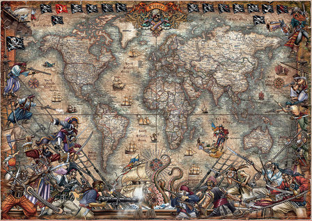 Pirates Map - Puzzel (2000)