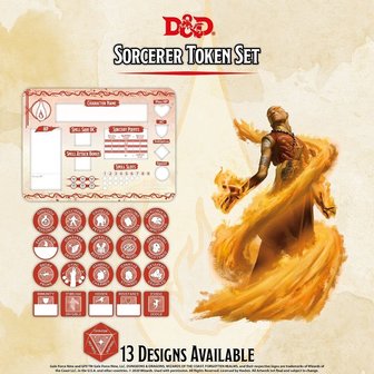 Dungeons &amp; Dragons: Sorcerer Token Set