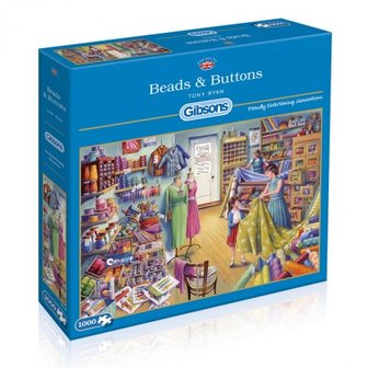 Beads &amp; Buttons - Puzzel (1000)