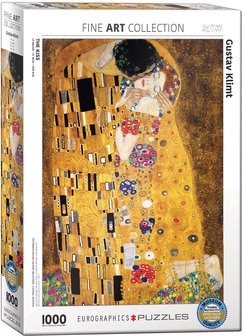 The Kiss, Gustav Klimt - Puzzel (1000)