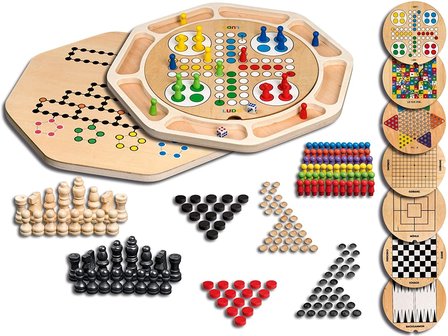 Houten Spellen Verzameling