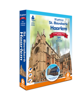 Haarlem: St. Bavokerk - 3D Puzzel (162)