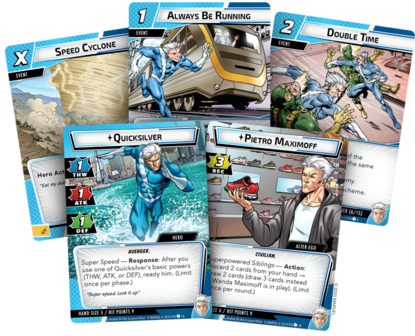 Marvel Champions: The Card Game - Quicksilver Hero Pack