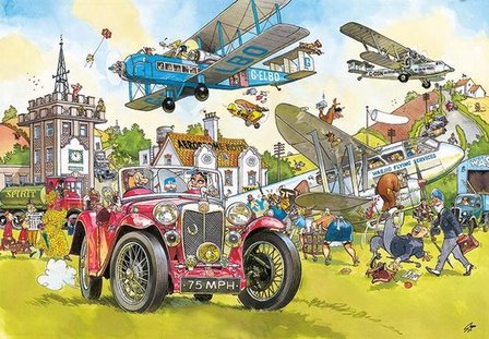 Wasgij Destiny Puzzel Retro (#5): Tijdreizen (1000)