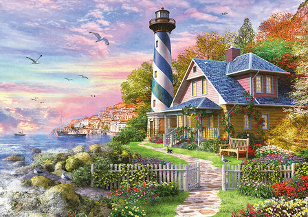 Lighthouse at Rock Bay - Puzzel (4000)