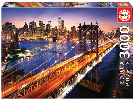 Manhattan at Sunset - Puzzel (3000)