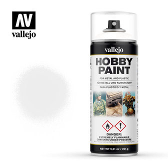 Hobby Paint Spray: White (Vallejo)