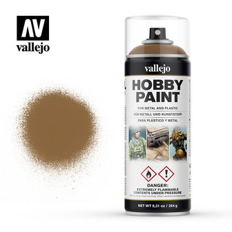 Hobby Paint Spray: Leather Brown (Vallejo)