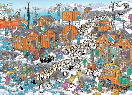 Zuidpool Expeditie - Jan van Haasteren Puzzel (1000)