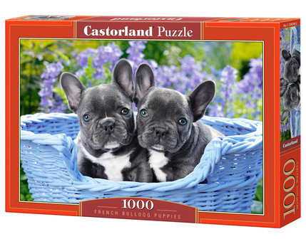 French Bulldog Puppies - Puzzel (1000)