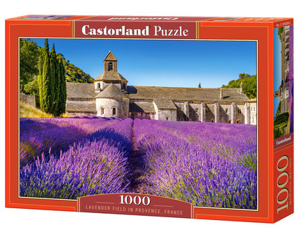 Lavender Field in Provence, France - Puzzel (1000)