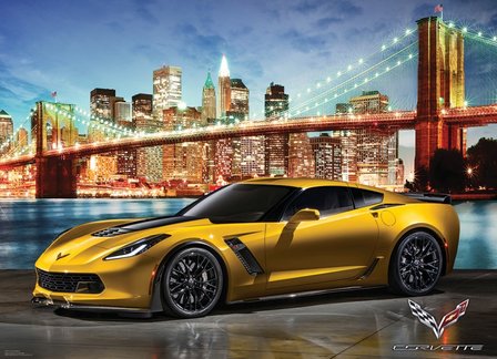 Corvette Z06 Out for a Spin - Puzzel (1000)