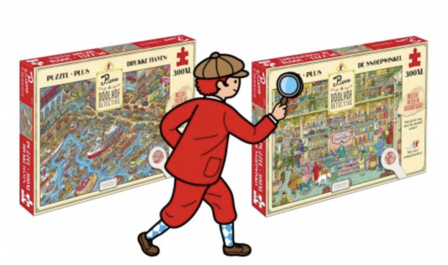 Pierre de Doolhofdetective: Drukke Haven - Puzzel (300 XL)