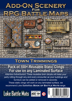 Add-On Scenery for RPG Battle Maps: Town Trimmings