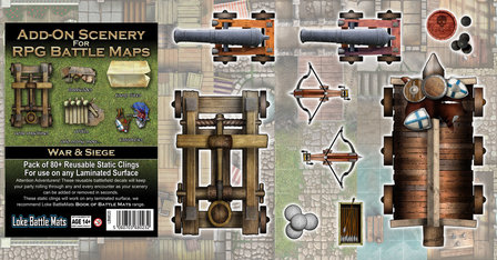 Add-On Scenery for RPG Battle Maps: War &amp; Siege
