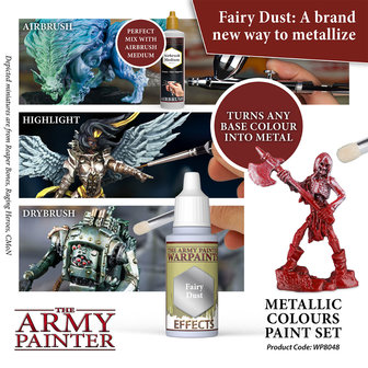 Warpaints Metallic Colours Paint Set (The Army Painter)