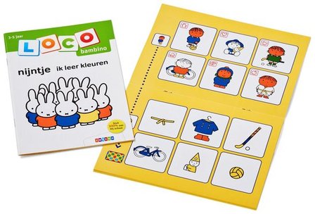 Loco Bambino Boekje - Nijntje: Ik leer kleuren