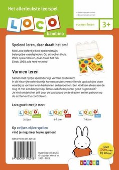 Loco Bambino Boekje - Nijntje: Ik leer vormen