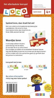 Loco Mini Boekje - Rompompom: Ik leer woordjes