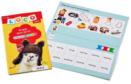 Loco Mini Boekje - Veilig Leren Lezen: Kern 10-11