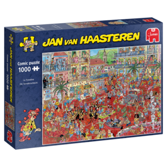 La Tomatina - Jan van Haasteren Puzzel (1000)