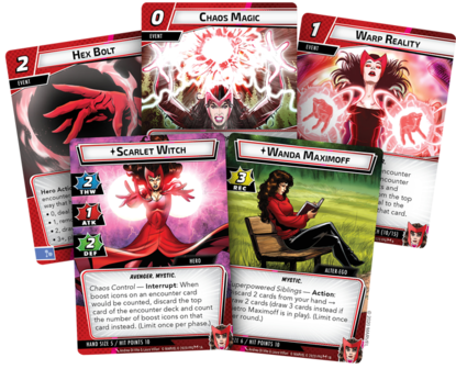 Marvel Champions: The Card Game - Scarlet Witch Hero Pack