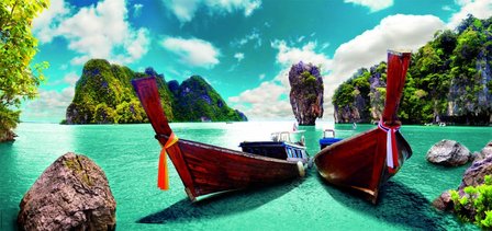 Phuket, Thailand - Panorama Puzzel (3000)