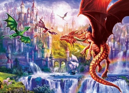 Dragon Kingdom - Puzzel (500XL)